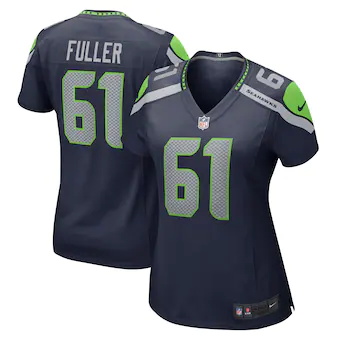 womens nike kyle fuller college navy seattle seahawks game 